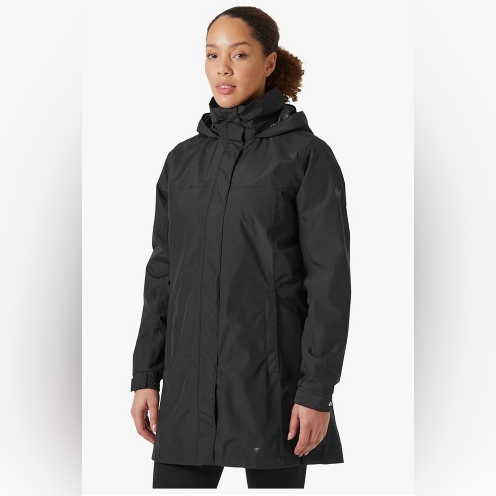 Helly Hansen Aden Black Waterproof Jacket Size Medium